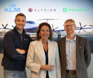 KLM, Transavia y Elysian se unen por el futuro de los vuelos eléctricos