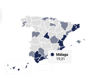 Menos pisos turísticos por km² en España: ¿la oferta se reorganiza?