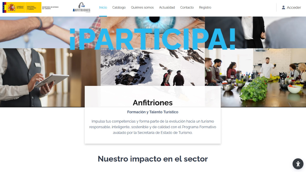 Comienza una nueva edición de programa de formación Anfitriones