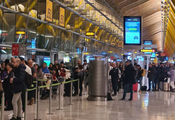 Espa&ntilde;a recibi&oacute; 6,7 millones de pasajeros a&eacute;reos internacionales en enero
