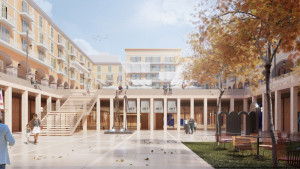 La futura plaza Major, el corazón de una ciudad innovadora con un legado cultural más vivo que nunca 