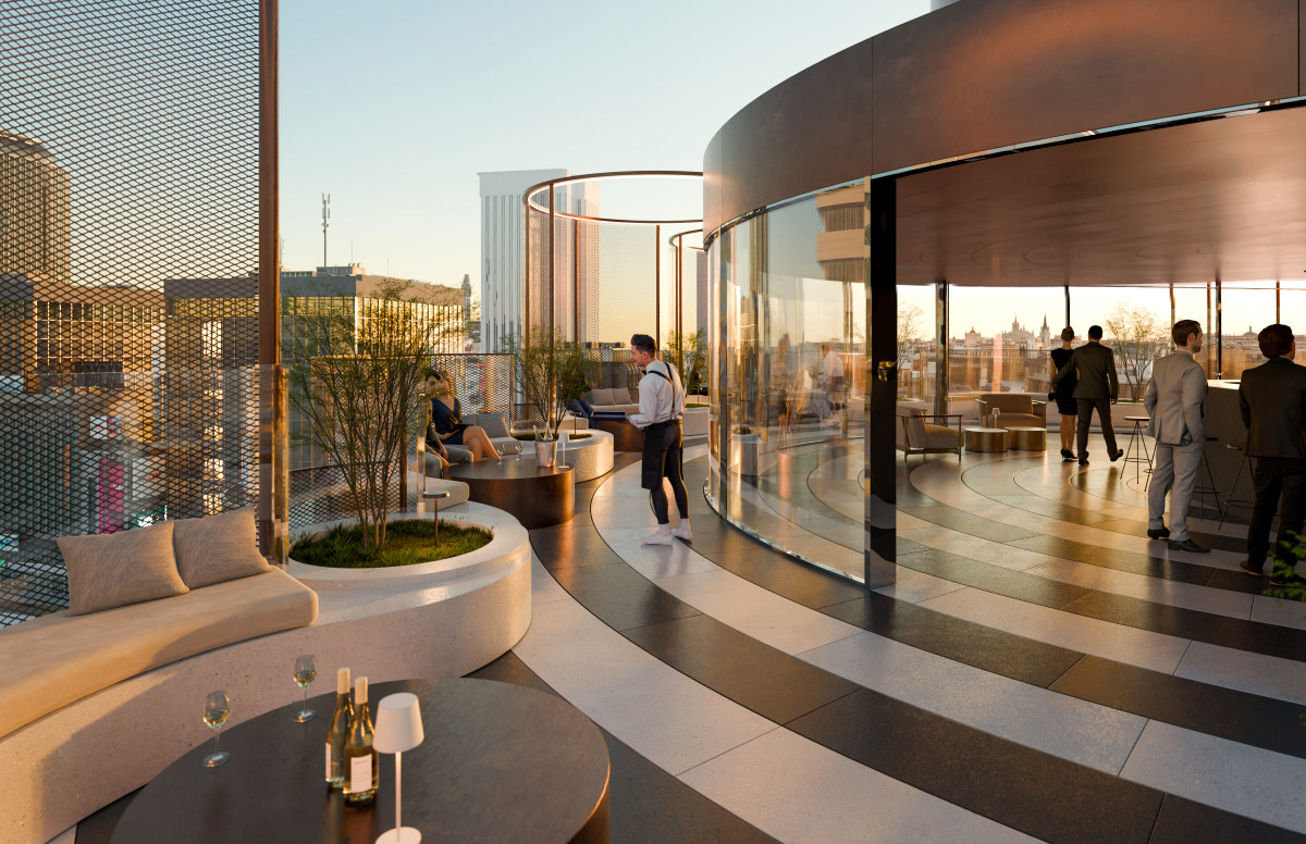 Ibervalles presenta su hotel cinco estrellas que abrirá en el centro financiero de Madrid