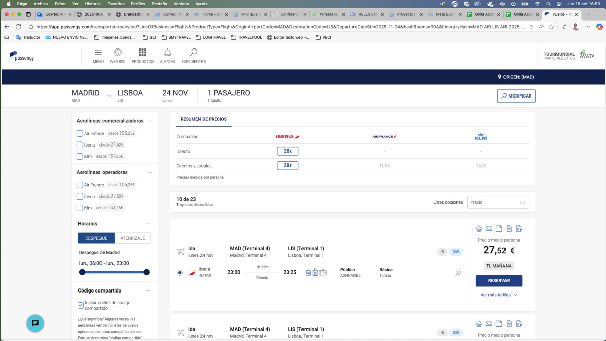 Passengy lanza una nueva plataforma de búsqueda de vuelos con más de 100 funcionalidades para agentes de viajes 