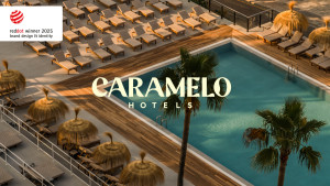 Caramelo Hotels, la nueva marca de Globales, gana un Red Dot Award por su diseño de marca 