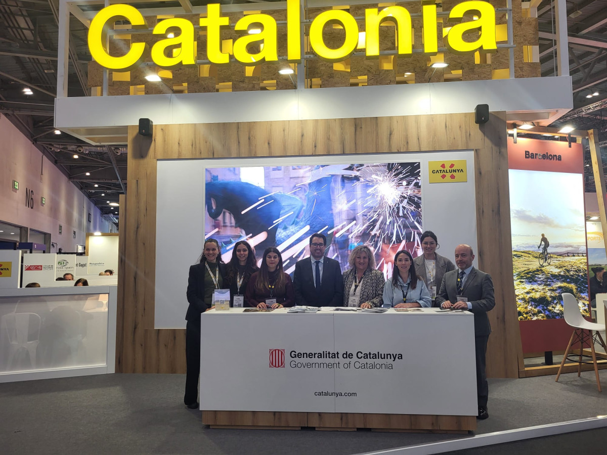 Cataluña consolida su relación con el mercado británico en la WTM de Londres