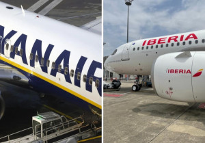 Facua demanda a Iberia y Ryanair por ignorar las quejas enviadas por correo electrónico