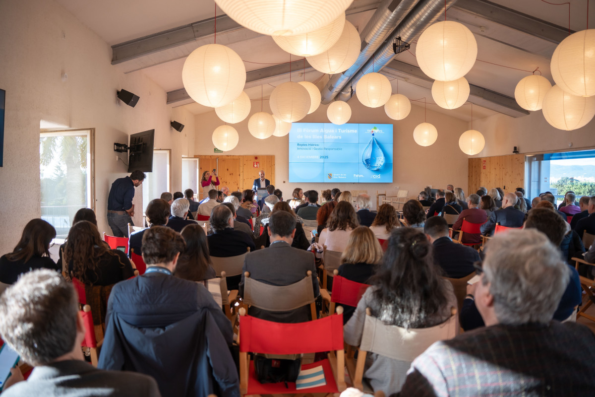 Más de 150 profesionales se reúnen en el III Fórum Agua y Turismo, el evento técnico de Baleares sobre gestión hídrica 