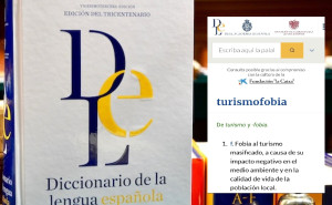 La RAE incorpora la palabra turismofobia a su diccionario oficial