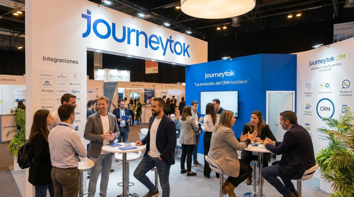 Journeytok presenta en Fitur 2026 su visi&oacute;n del CRM hotelero 