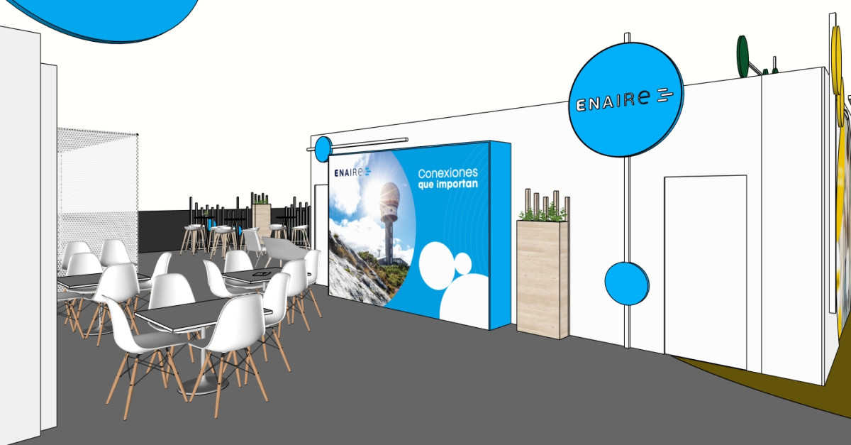 Enaire lleva drones a Fitur 2026 y exhibe su nueva plataforma EYWA