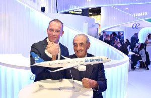 Air Europa presenta el pedido para incorporar hasta 40 aviones A350-900 a su flota