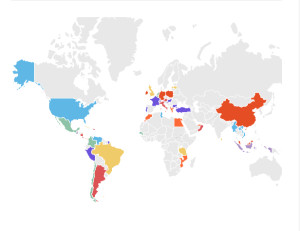 ¿En cuántos países del mundo operan las cadenas hoteleras españolas?