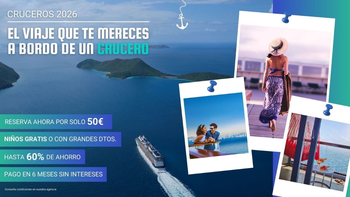 El consolidador de cruceros se convierte en la gran palanca de ventas para 2026