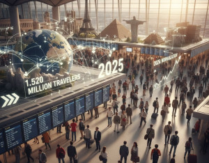 El turismo mundial registra 1.520 millones de viajeros en 2025 y mira hacia la normalización en 2026