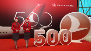 Turkish Airlines alcanza su avión número 500, una cifra que prevé duplicar en 10 años