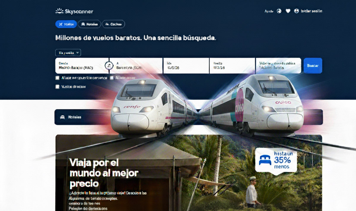Skyscanner y Trip.com: alianza estrat&eacute;gica para la distribuci&oacute;n ferroviaria a gran escala