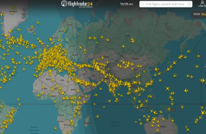La mayor crisis de conectividad aérea desde la pandemia, vista en un mapa