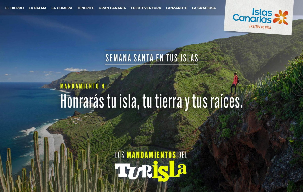 Canarias fomenta el turismo interno: anima a sus ciudadanos a viajar esta Semana Santa entre las islas
