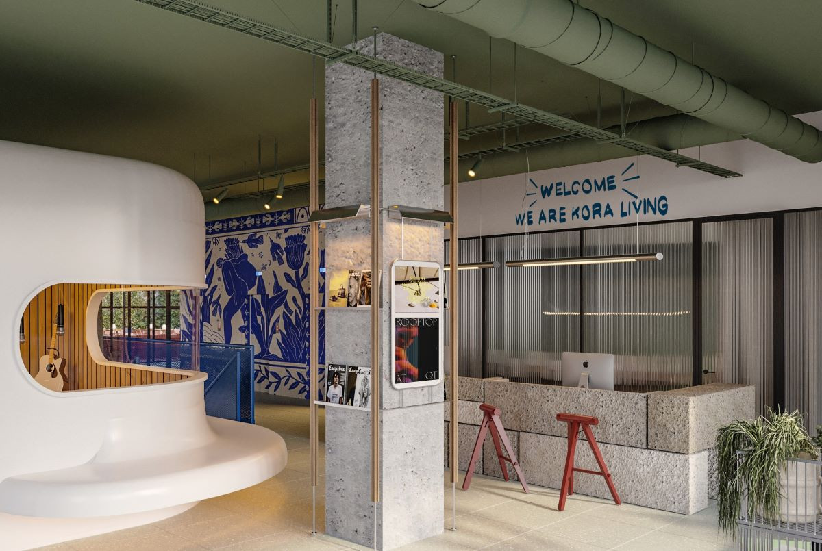 Nuevo complejo de flex living con licencia hotelera en Barcelona