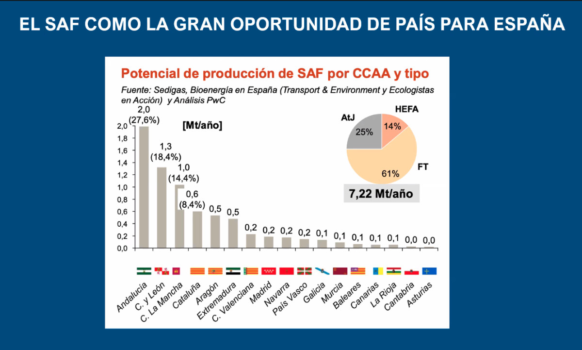 Soberan&iacute;a energ&eacute;tica: &iquest;Puede liderar Espa&ntilde;a la producci&oacute;n de SAF en Europa?
