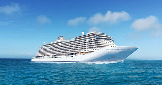 El crucero de lujo con la suite m&aacute;s grande del mundo elige Barcelona para su debut mundial 