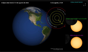 Eclipse del 12 de agosto: el Ministerio de Transportes ofrece recursos digitales para planificar la observación