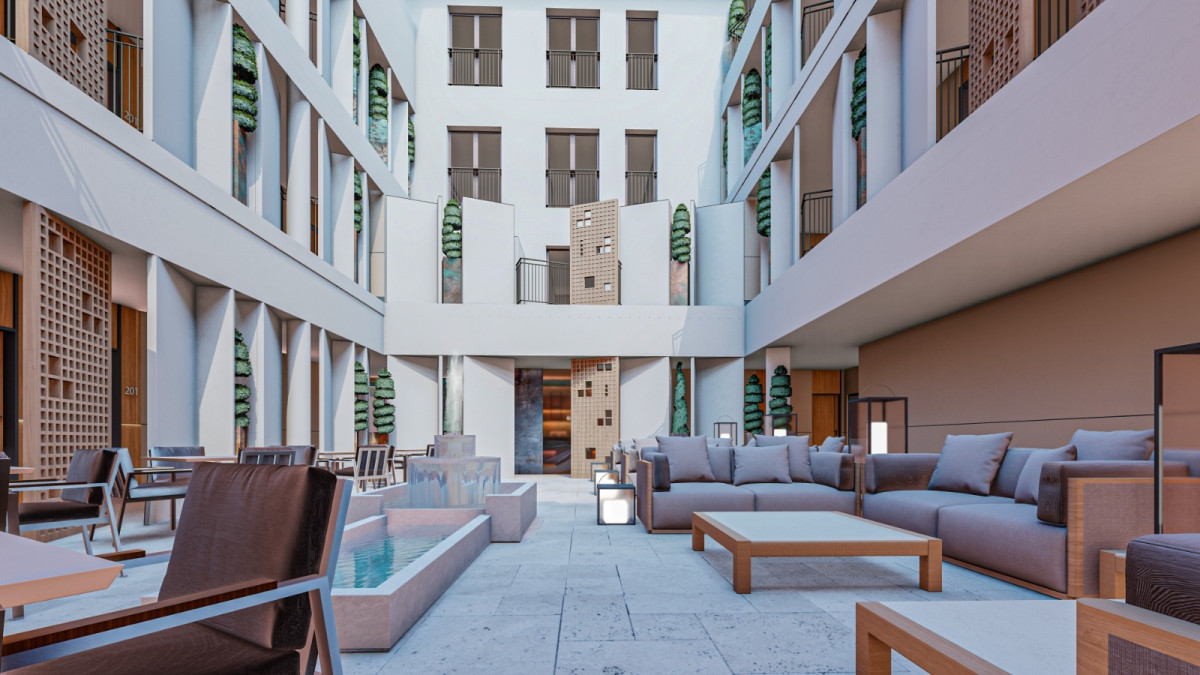 Sercotel da el salto al lujo: as&iacute; ser&aacute; su primer hotel 5 estrellas en Almer&iacute;a