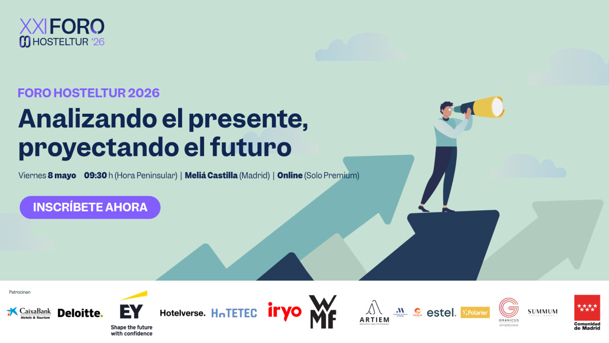 Foro Hosteltur 2026: Fecha, lema y l&iacute;deres confirmados para el evento en Madrid
