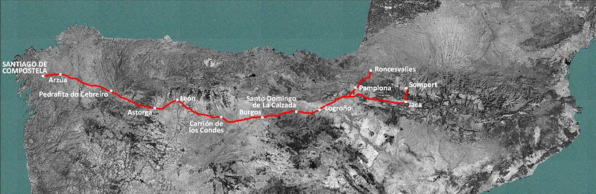 Camino de Santiago Franc&eacute;s: etapas, kil&oacute;metros, mapa y gu&iacute;a para principiantes