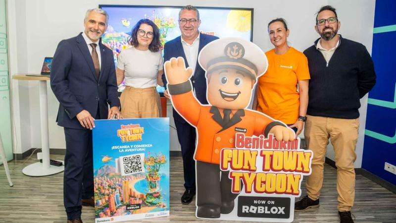 Benidorm refuerza su posición como destino de turismo familiar… ¡en Roblox!