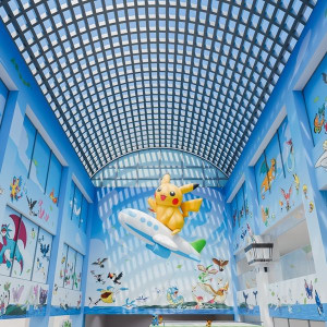 Un aeropuerto con temática de Pokémon prepara su apertura en Japón