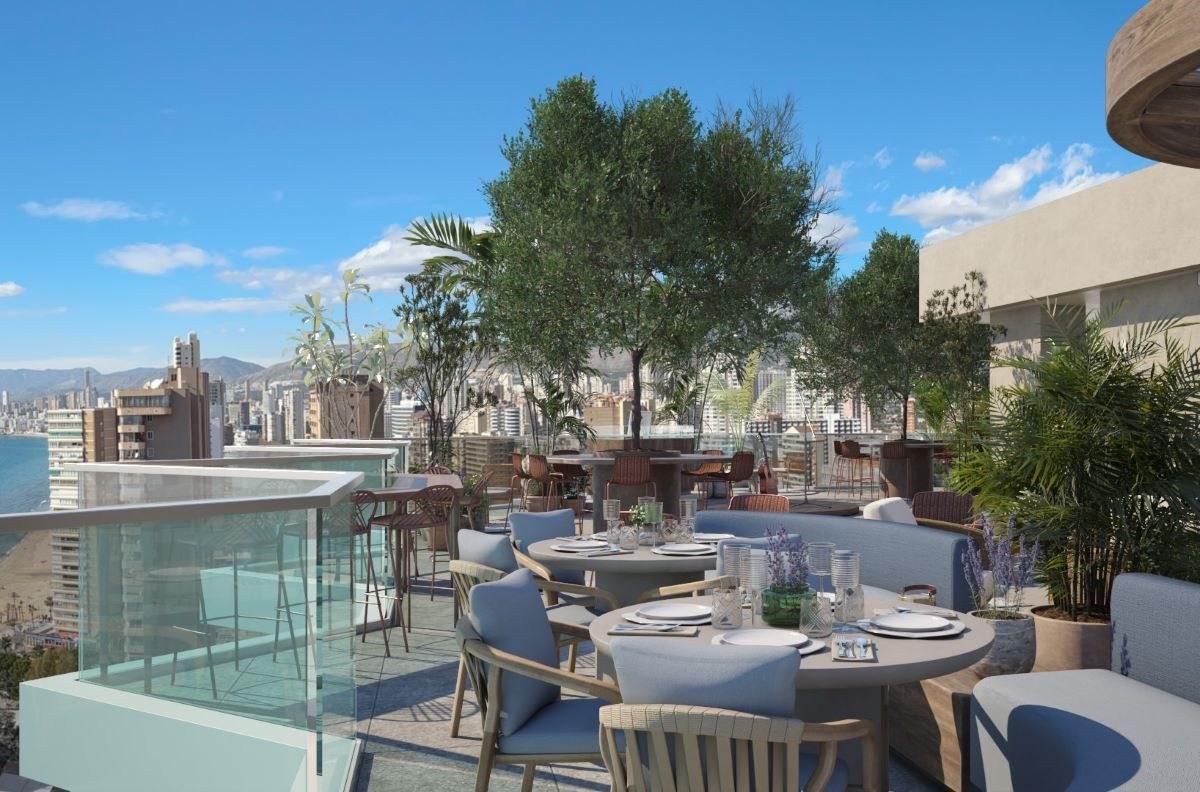 Benidorm recupera un icono hotelero con nueva imagen