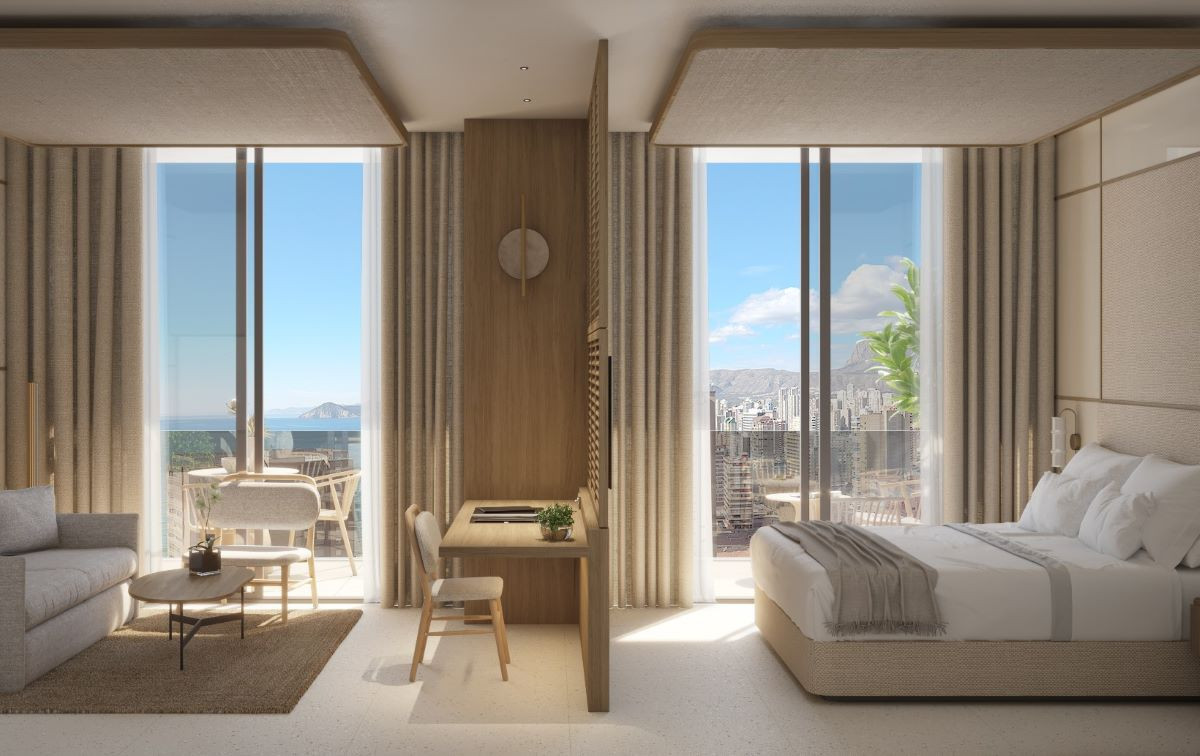 Benidorm recupera un icono hotelero con nueva imagen
