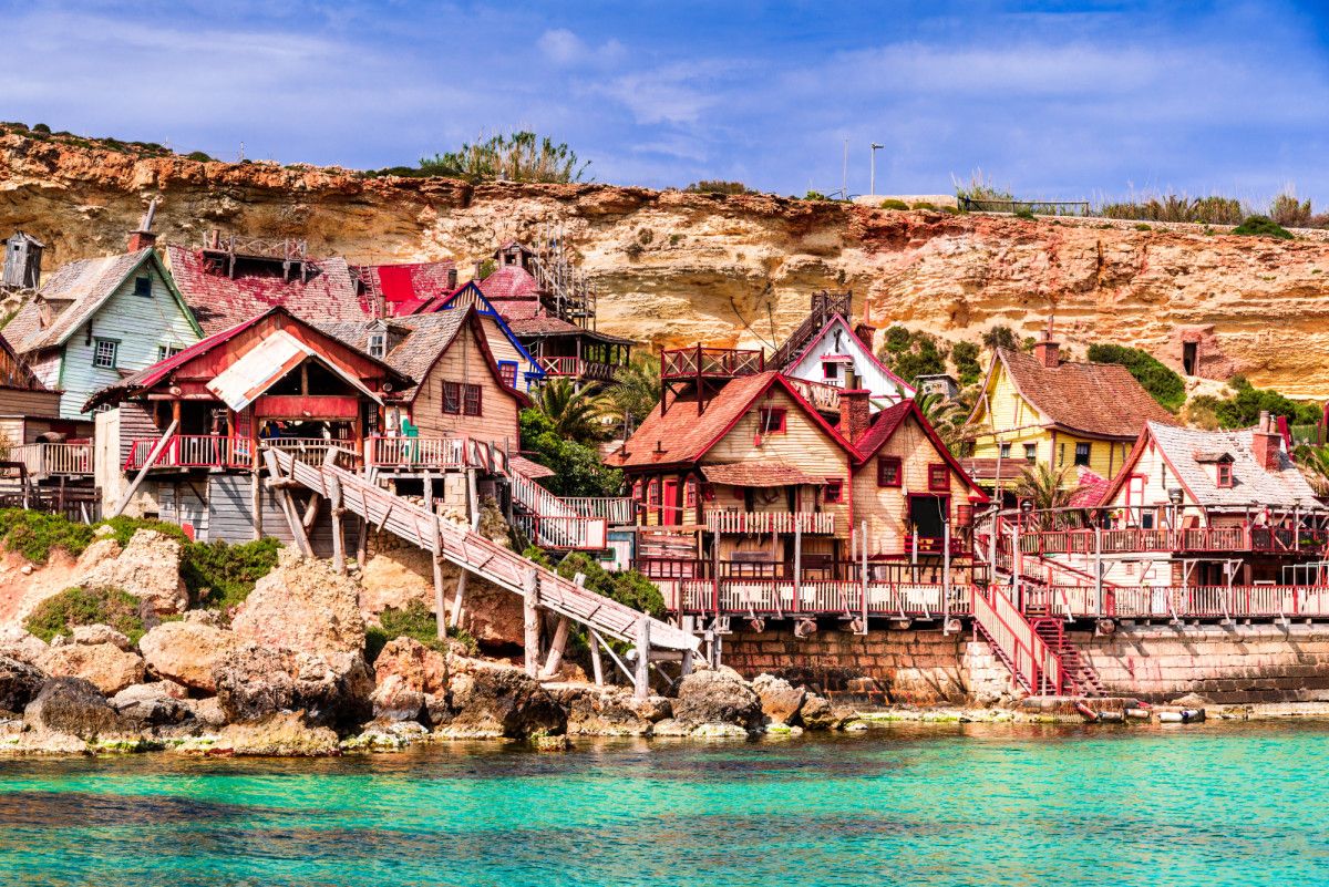 Popeye Village: El parque de atracciones dedicado a Popeye en Malta
