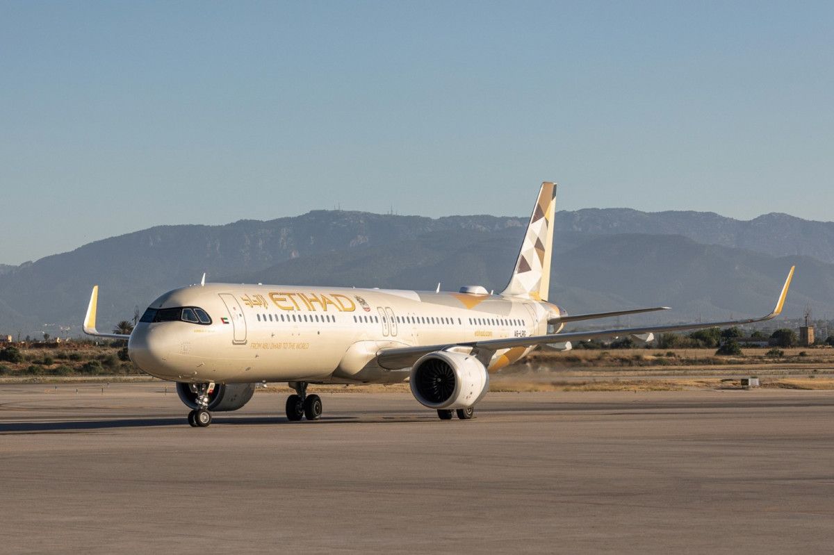 Etihad inaugura la primera ruta directa entre Abu Dabi y Palma de Mallorca 