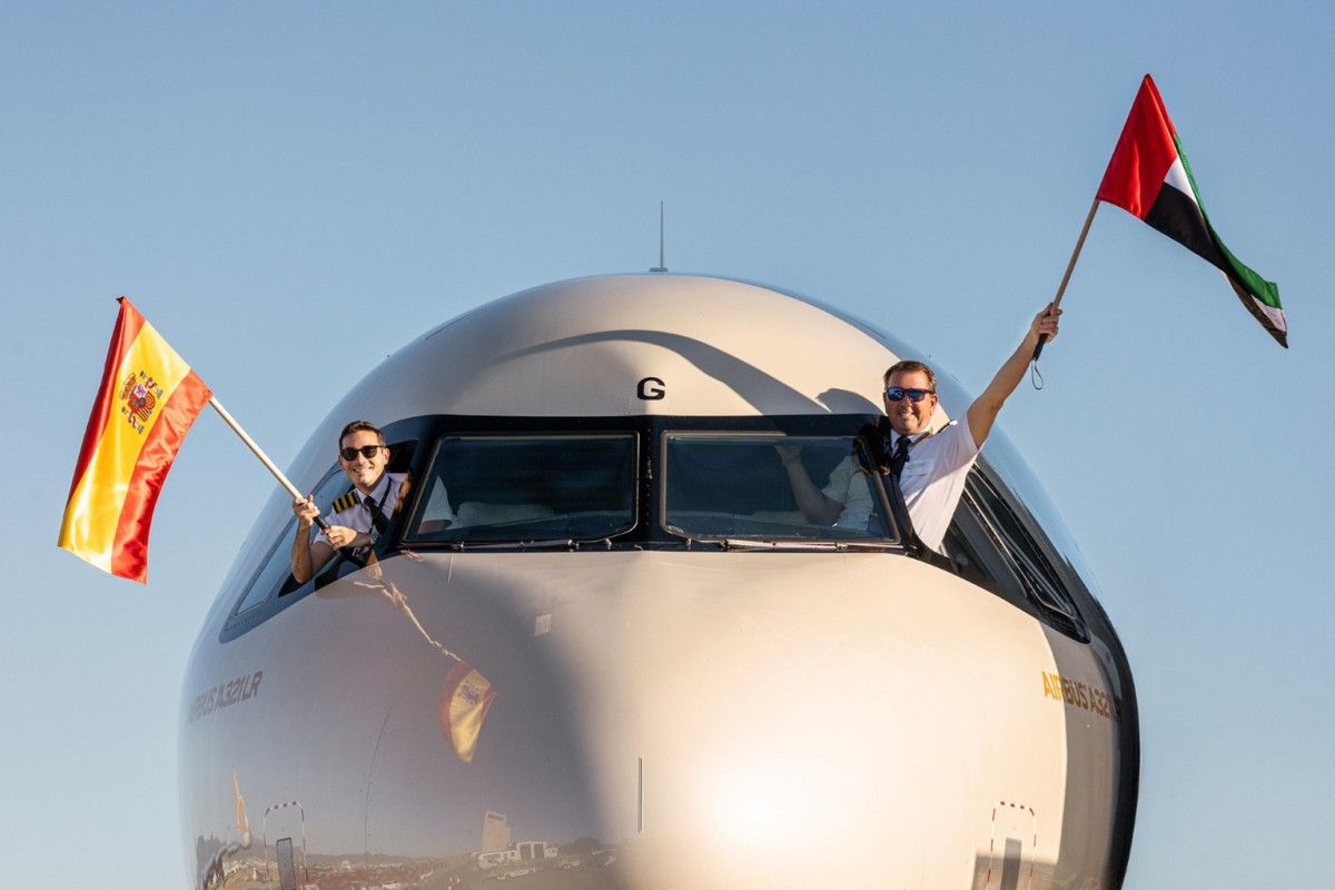 Baleares: Etihad inaugura la primera ruta directa entre Abu Dabi y Palma