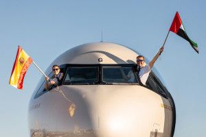 Etihad Airways inaugura la primera ruta directa entre Abu Dabi y Palma
