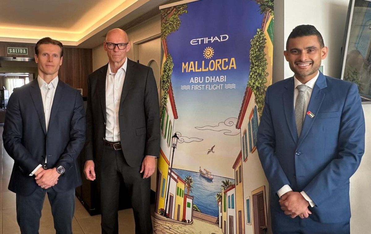 Etihad detecta en Palma un mercado premium con recorrido más allá del verano