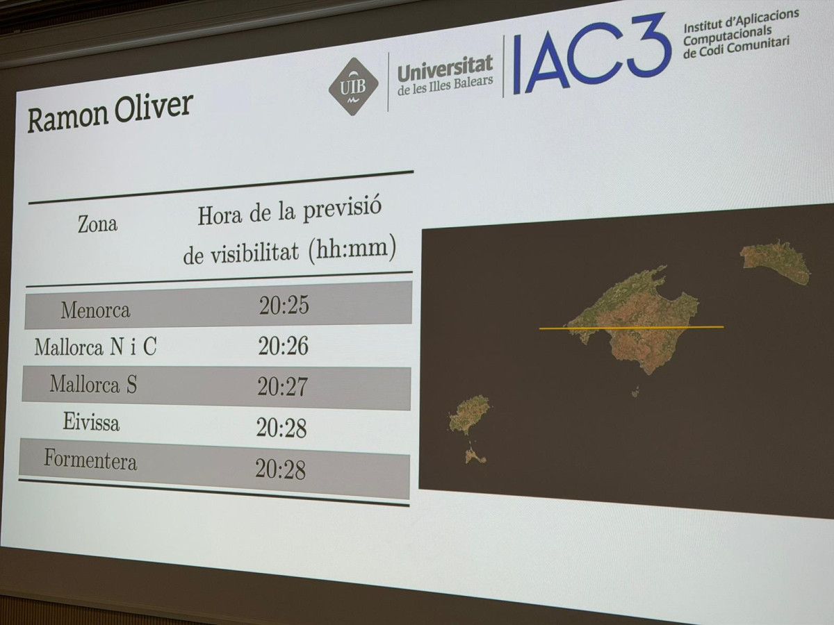 Baleares coordina al sector tur&iacute;stico para afrontar con garant&iacute;as el eclipse de agosto de 2026