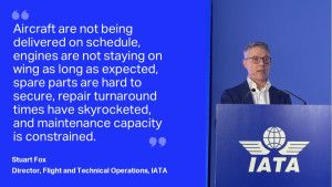 IATA plantea cuatro prioridades para hacer frente al estancamiento de la cadena de suministro