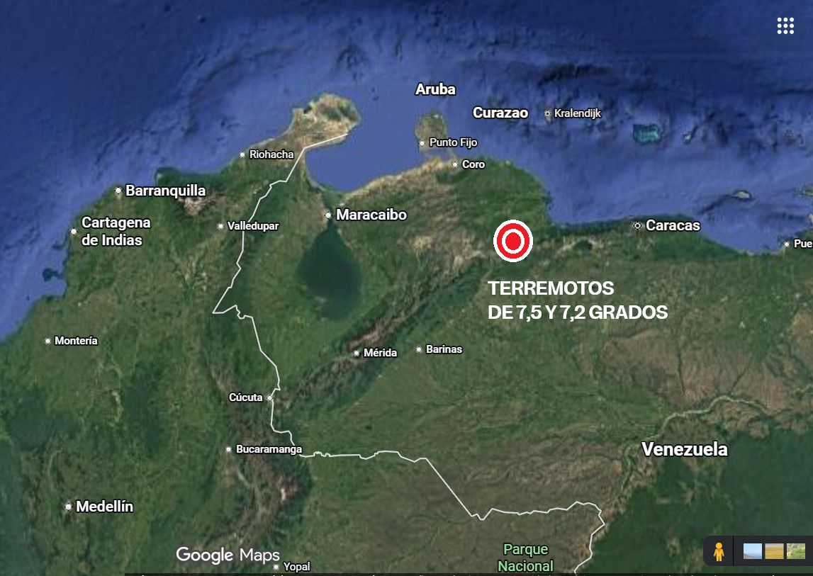 Terremotos devastan el norte de Venezuela: decenas de muertos y vuelos cancelados