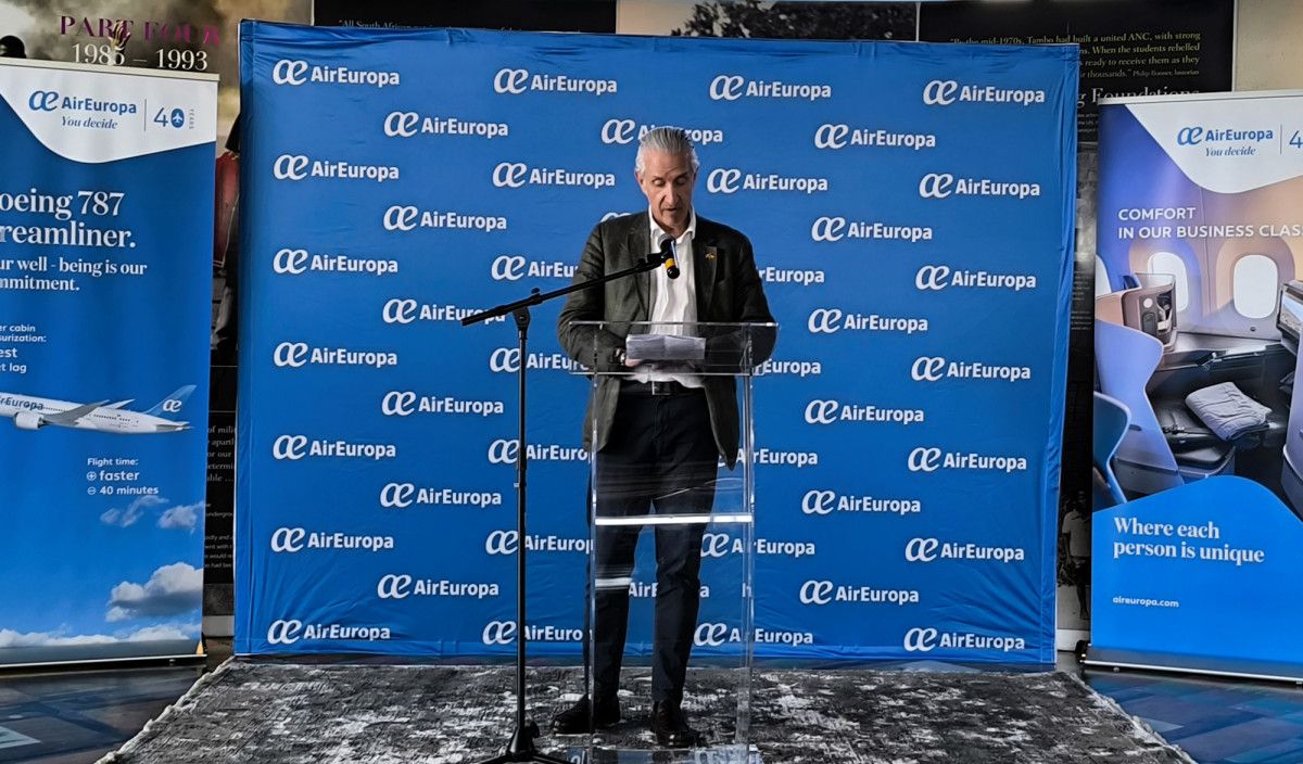 Air Europa estrena la ruta Madrid-Johannesburgo con 3 frecuencias semanales