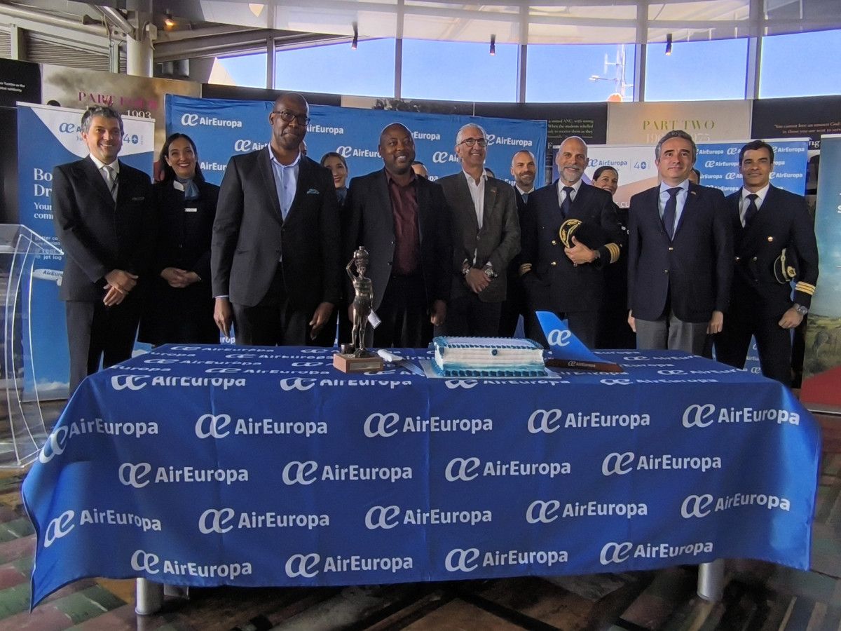 Air Europa estrena la ruta Madrid-Johannesburgo con 3 frecuencias semanales