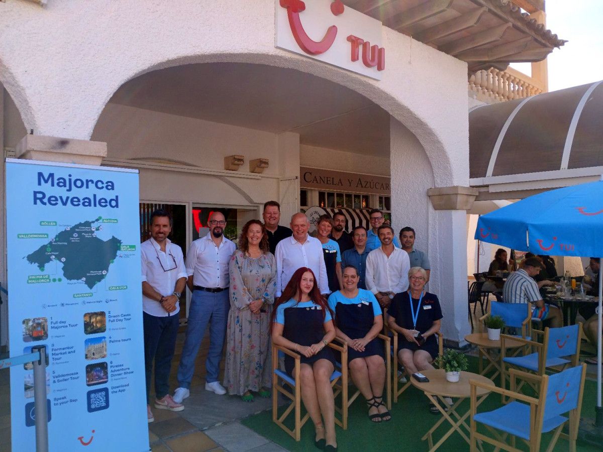 TUI refuerza su apuesta por España con su primera agencia en Mallorca