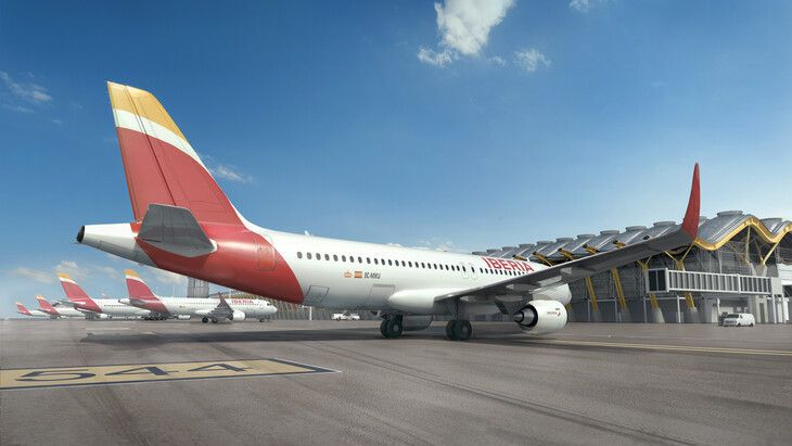 La oferta de asientos de Grupo Iberia crece un 5% en julio, por encima de los tres millones