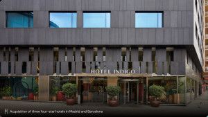 Extendam compra tres hoteles de 4 estrellas en Madrid y Barcelona 