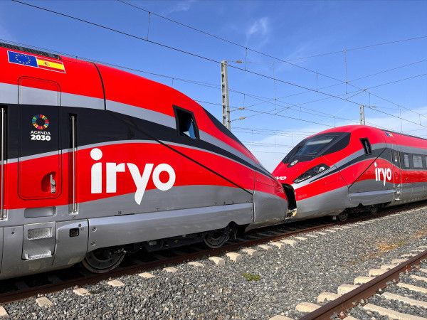 Iryo ofrecer&aacute; cuatro nuevas circulaciones diarias m&aacute;s en la ruta Madrid-M&aacute;laga este verano