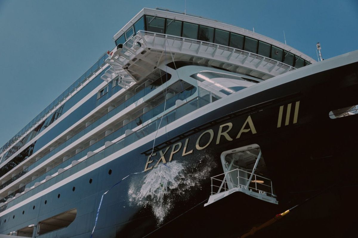Explora Journeys incorpora oficialmente su tercer barco a la flota