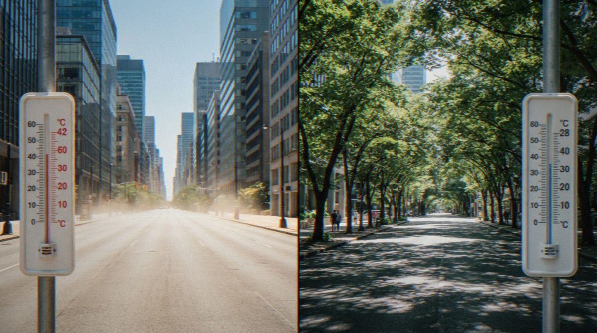 Isla de calor urbana: por qu&eacute; las ciudades se convierten en hornos durante las olas de calor