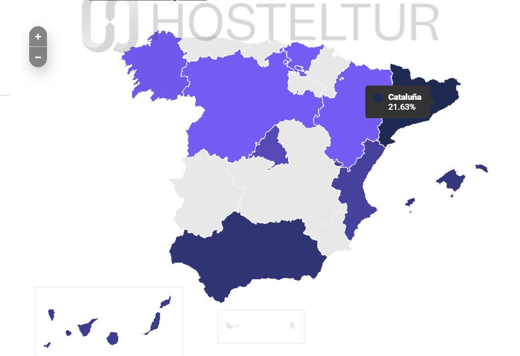 Las reservas de hotel siguen al alza en pleno verano, pero la venta anticipada toca mínimos